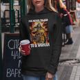 I've Never Talked To A Woman Cringe Skeleton Sudadera con capucha para mujer Regalos divertidos