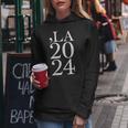 Kamala 2024 Coma La 2024 Cuello Sudadera con capucha para mujer Regalos divertidos