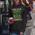 Keep Calm And Drink Like A Keep Calm And Letcannon Handle It Women Hoodie Funny Gifts