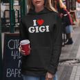 I Love Gigi Kapuzenpullover für Damen Lustige Geschenke