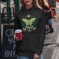 Luna Moth Mushrooms Moon Cottagecore Aesthetic Kid Men Women Hoodie Personalized Gifts