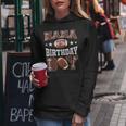 Nana Of The Birthday Boy Football Game Day Women Hoodie Funny Gifts