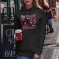 This Queen Makes 45 Look Fabulous 45Th Birthday Queen Afro Women Hoodie Unique Gifts