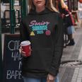 Retro Senior Sunrise 2025 High School 12Th Twelfth Grade Women Hoodie Unique Gifts