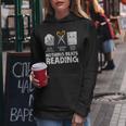 Rock Paper Scissor Reading Book Reading Teacher Bookworm Women Hoodie Personalized Gifts