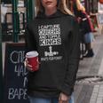 Scacchi I Capture Queens E Topple Kings Chess Felpa con cappuccio da donna Regalos divertidos