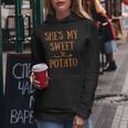 She's My Sweet Potato Cute Thanksgiving Fall Harvest Women Hoodie Personalized Gifts