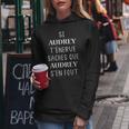 Si Audrey T''énerve Saches Que Audrey S'en Fout Sweat à capuche femme Cadeaux drôles