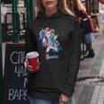Sonia Nombre Personalizado Personalizado Rainbow Unicorn Dabbing Sudadera con capucha para mujer Regalos divertidos