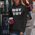 Toy Boy Umorismo Sarcastico Felpa con cappuccio da donna Regalos divertidos