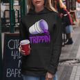 Trapiniola Donne Divertenti Drip Harder Regali Felpa con cappuccio da donna Regalos divertidos