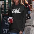 Women's Techno Girl Slogan Edm House Music Festival Kapuzenpullover für Damen Lustige Geschenke