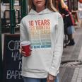Bambino 10 ° Compleanno 10 Anniintage Retrò Ragazzi Ragazze Felpa con cappuccio da donna Regalos divertidos