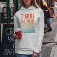 Bambino 7 Anni Ragazzi Ragazze Bambini 7° Compleanno Felpa con cappuccio da donna Regalos divertidos