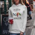 Coole Mädchen Lieben Papageien Kapuzenpullover für Damen Lustige Geschenke