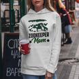 Custode Dello Zoo Mamma Lavoro Zookeeper Mantenere Felpa con cappuccio da donna Regalos divertidos