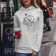 Dachshund Love Dachshund Woman Idea Kapuzenpullover für Damen Lustige Geschenke