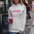 Donna Divertente Mi Sto Per Sposare Donne Addio Al Nubilato Con Collo A Felpa con cappuccio da donna Regalos divertidos