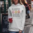 Groovy Flower Girl Proposal Wedding Bridesmaid Bridal Shower Women Hoodie Unique Gifts
