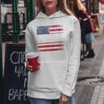 Proud To Be An American 4Th Of July Usa Flag Patriotic Women Hoodie Personalized Gifts