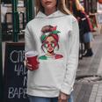 Ragazza Italiana Italian Girl Italia Italy Flag Women's Kapuzenpullover für Damen Lustige Geschenke