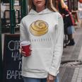 Sweden Kanelbulle Cinnamon Snail Baking Fika Coffee Kapuzenpullover für Damen Lustige Geschenke