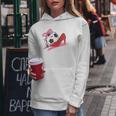 Tacchi Calcio Ragazza Felpa con cappuccio da donna Regalos divertidos
