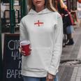 Women's England Blue Kapuzenpullover für Damen Lustige Geschenke