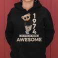 50Th Birthday 1974 Original Awesome Teddy Bear Women Hoodie 50Th Birthday 1974 Original Awesome Teddy Bear Women Hoodie