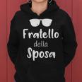 Addio Al Nubilato Fratello Della Sposa Felpa con cappuccio da donna