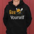 Api Apicoltore Api Amore Api Te Stesso Bee Yourself Felpa con cappuccio da donna
