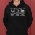 Autismo Tavola Periodica Autismo Speed Teacher Istruzione Speciale Felpa con cappuccio da donna