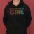 Backstreet Girl Retro Look Kapuzenpullover für Damen