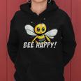 Bee Happy Ape – Sei Fortunato Con Scritta Felpa con cappuccio da donna