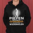 With Beep Buddeln Metal Detector Sondel Probe Goer S Kapuzenpullover für Damen