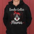Border Collie Mamma Proprietaria Del Cane Border Collie Felpa con cappuccio da donna