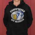 Champagne Uff Hessian Apple Wine Appeller Frankfurt Appeelwoi Kapuzenpullover für Damen