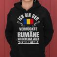 Crazy Romania Romanian Flag Kapuzenpullover für Damen