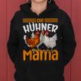 Die Hühner Mama Für Tierfreunde Muttertag Kapuzenpullover für Damen