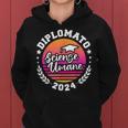 Diplomato 2024 Liceo Scienze Umane Festa Di Diploma Maturità Felpa con cappuccio da donna