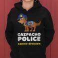 Divertente Gazpacho Police Cane Politica Congresso Greene Uomini Donne Felpa con cappuccio da donna