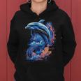 Dolphin Women's Boy Girl Toddler Kapuzenpullover für Damen