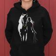 Donna Con Cavallo – Ragazza Cavallo Cavalli Felpa con cappuccio da donna