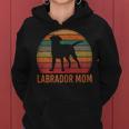 Donna Labrador Mom Labbi Retriever Cane Razza Proprietario Cane Cane Mamma Felpa con cappuccio da donna