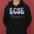 Ecse Team Groovy Back To School Cute Teachers Girl Women Hoodie