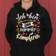 Eine Hammer Kämpferin Für Frauen Kämpferin Geschenk Kapuzenpullover für Damen