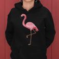 Flamingo Pocket Pink Flamingo Logo Kapuzenpullover für Damen