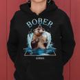 Bober Beer Drinking Beaver Lovers Bobr Meme Kapuzenpullover für Damen