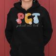 Patient Care Tech Groovy Pct Patient Care Technician Women Hoodie