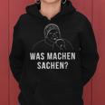 German Meme Grandma Was Machen Sachen Kapuzenpullover für Damen